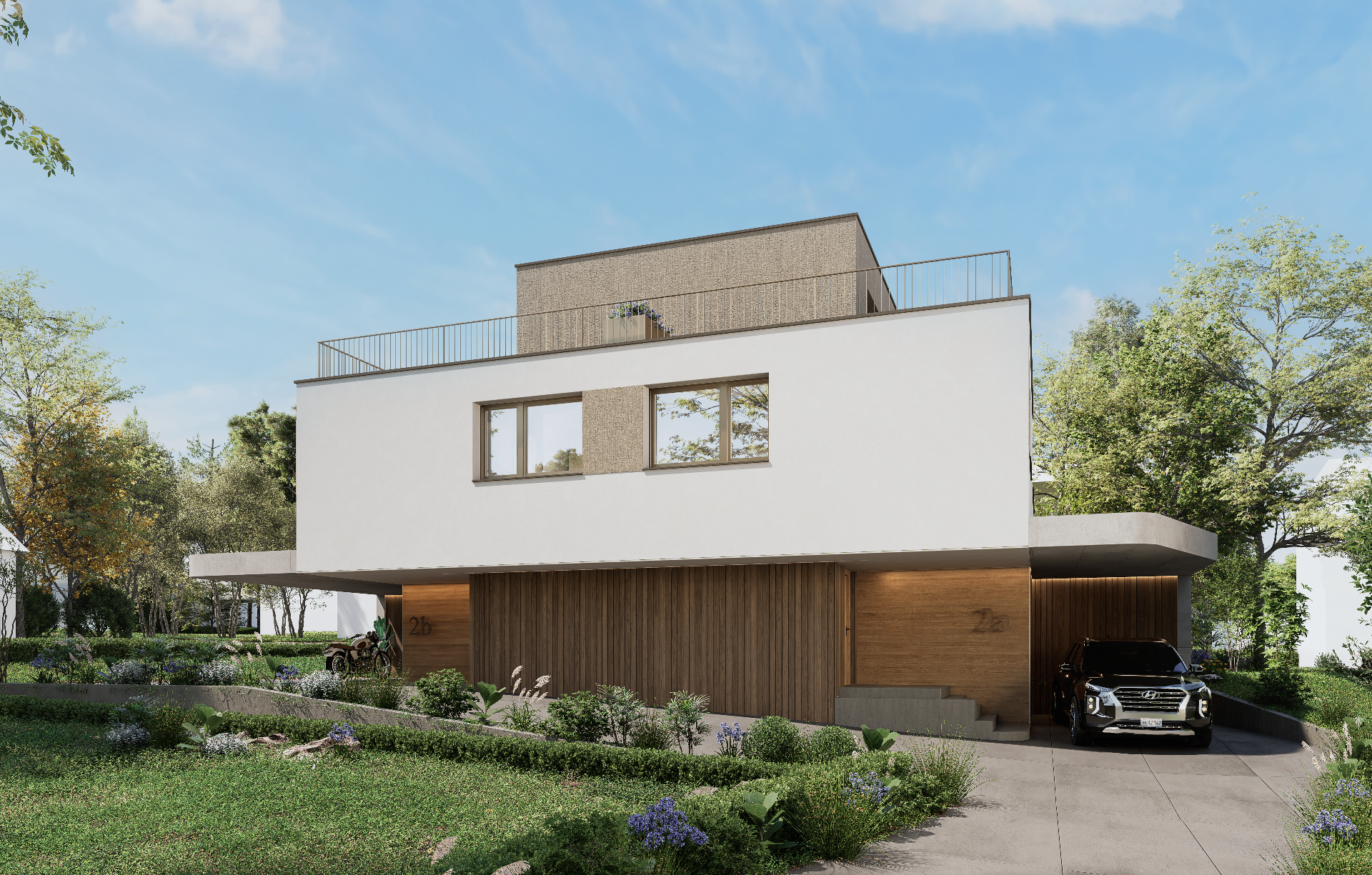 Doppeleinfamilienhaus Tulpe